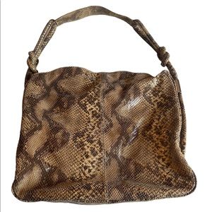 Faux Snakeskin Ann Klein Purse